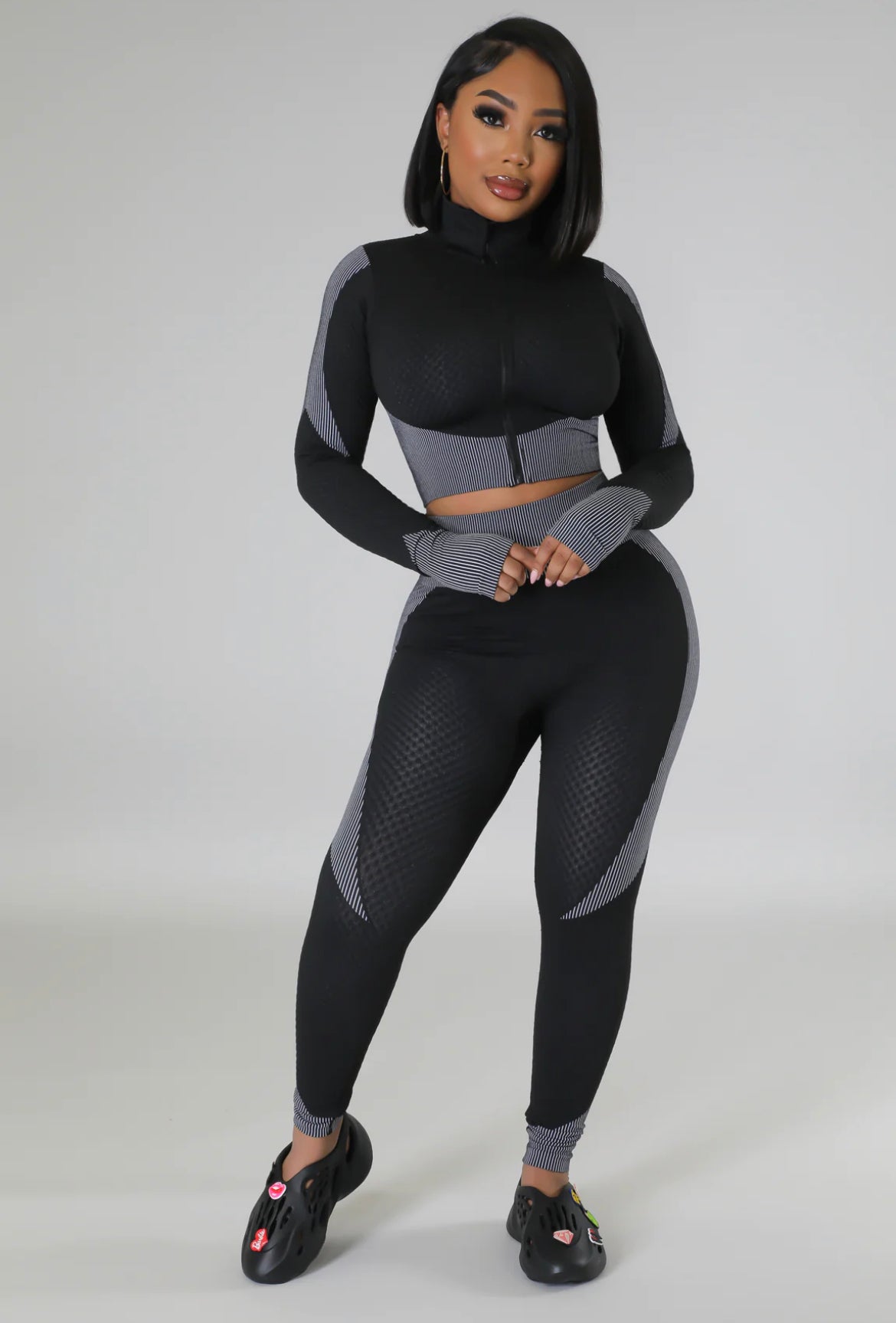 NOT THE BASIC BADDIE LEGGING SET