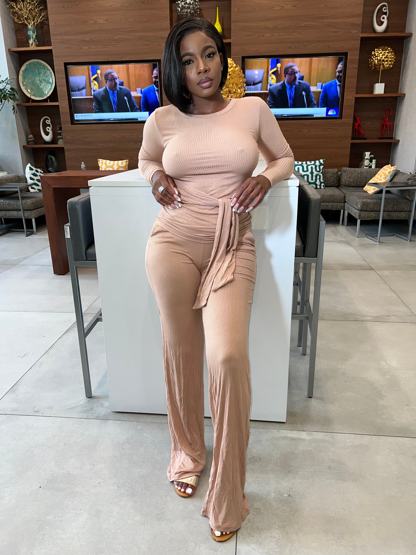 LOUNGE WITH ME PANTS SET